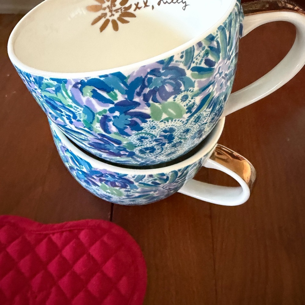 Lilly Pulitzer Signature Coffee Cups - Set of 2
